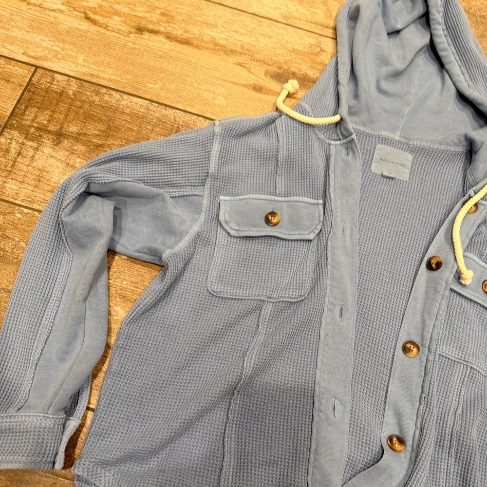 American Eagle Outfitters | Blue Oversized Sweater - Picture 3 of 8